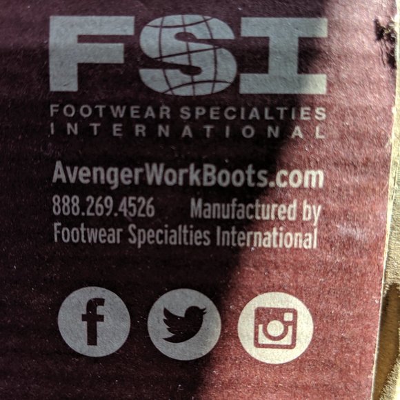 Work boot size 8 reinforced toe for all work types - Picture 6 of 6